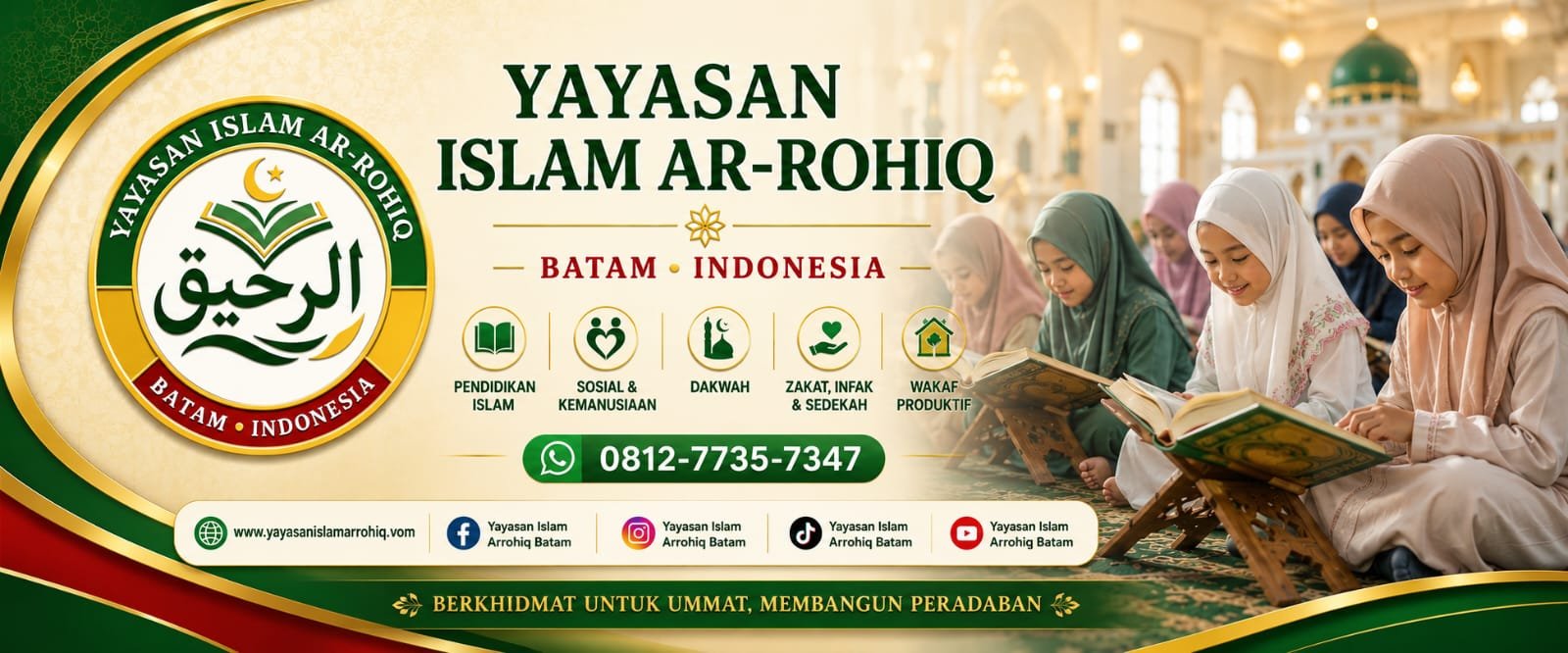 Yayasan - Yayasan islam di Batam - Yayasan di Batam - pesantren yatim dhuafa sei beduk - lembaga zakat infak sedekah batam - Penggalangan Donasi Untuk Pesantren di Batam - wakaf pembangunan pesantren di Batam - donasi pembangunan pondok pesantren di Batam - donasi anak yatim piatu pesantren di Batam - sedekah jumat berkah yayasan islam di Batam - fidyah dan zakat maal yayasan di Batam